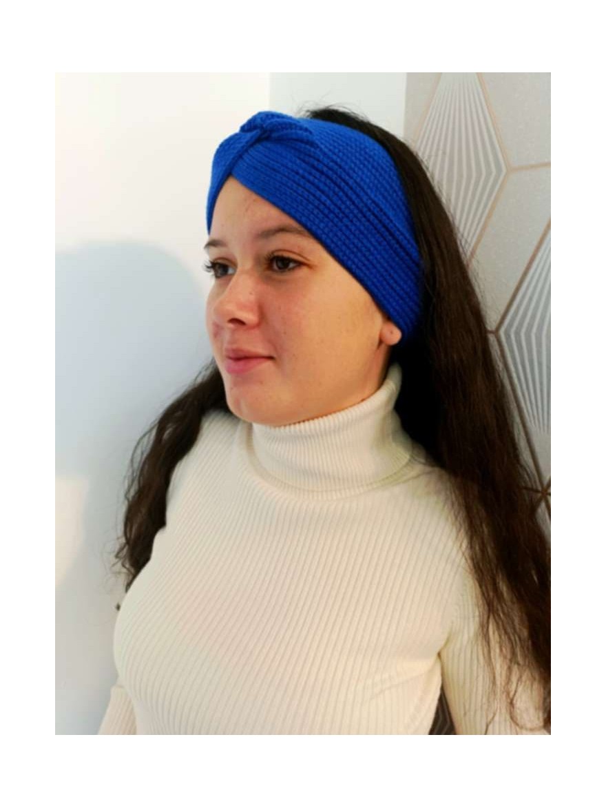 Bandeau Hiver Bleu Royal | Marina & Paloma