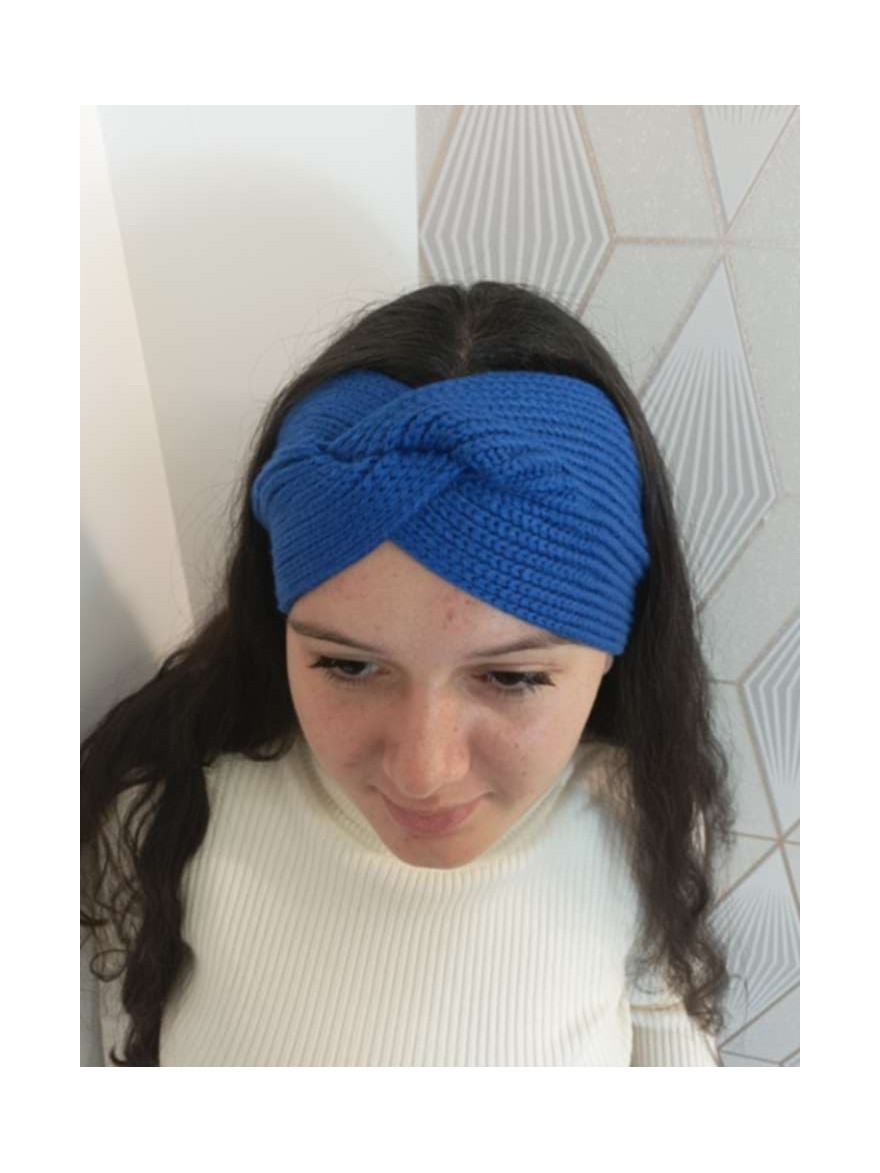 Bandeau Hiver Bleu Royal | Marina & Paloma