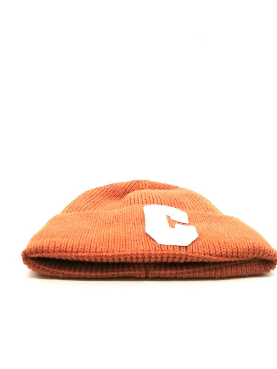 Bonnet Patch C Orange Brique | Marina & Paloma
