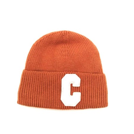 Bonnet Patch C Orange Brique | Marina & Paloma