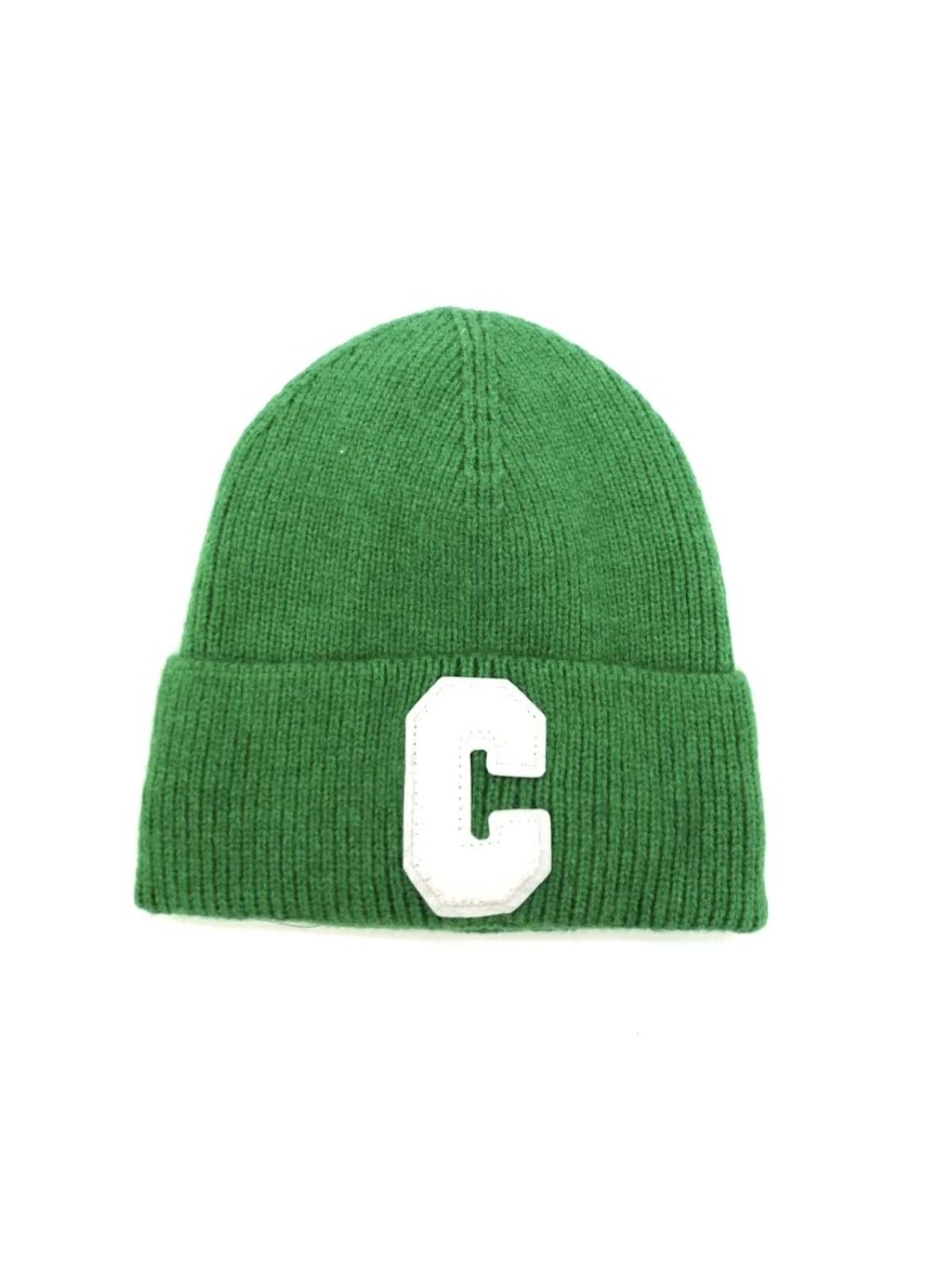 Bonnet Patch C Vert College | Marina & Paloma
