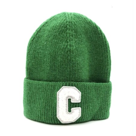 Bonnet Patch C Vert College | Marina & Paloma