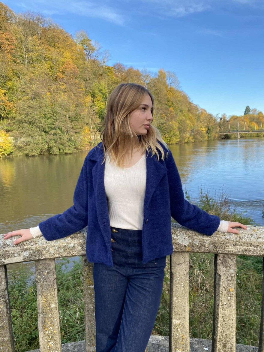 Veste Vivi Mode bleu foncé| Marina & Paloma