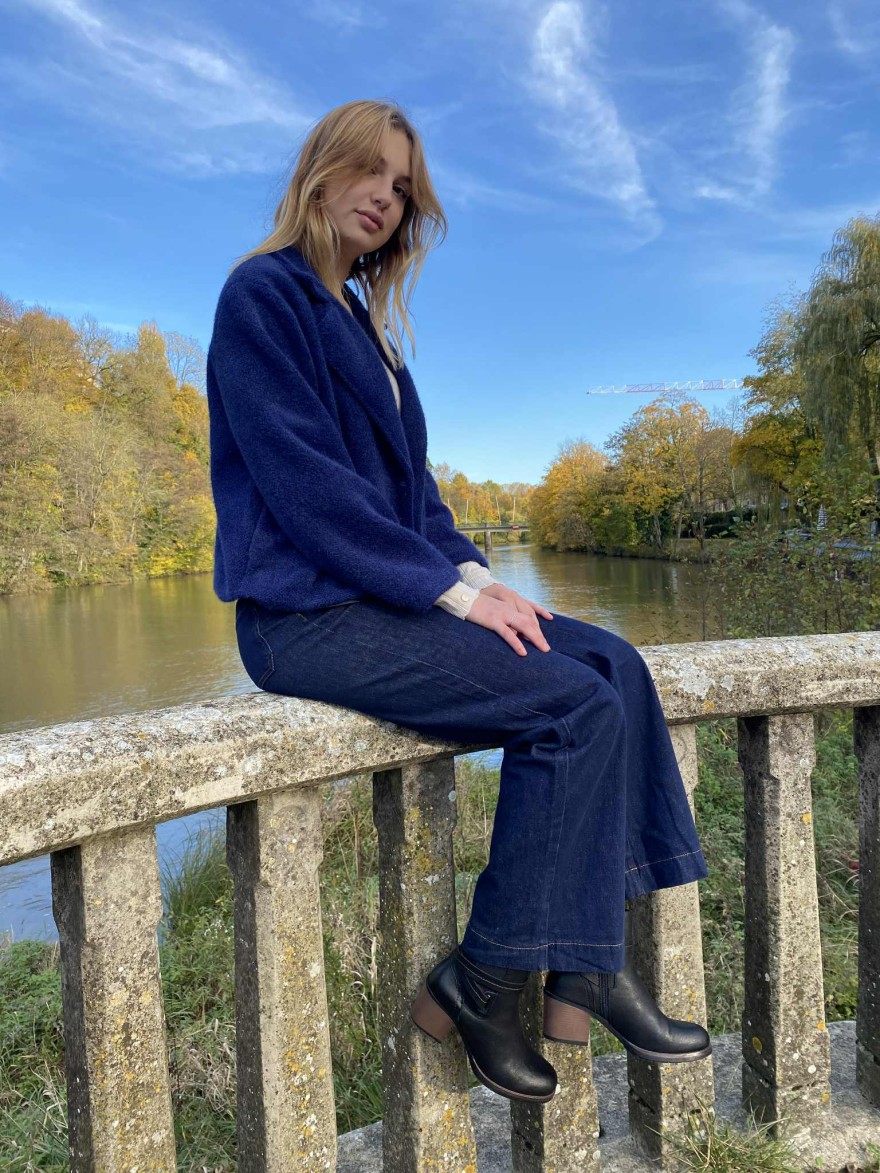 Veste Vivi Mode bleu foncé| Marina & Paloma