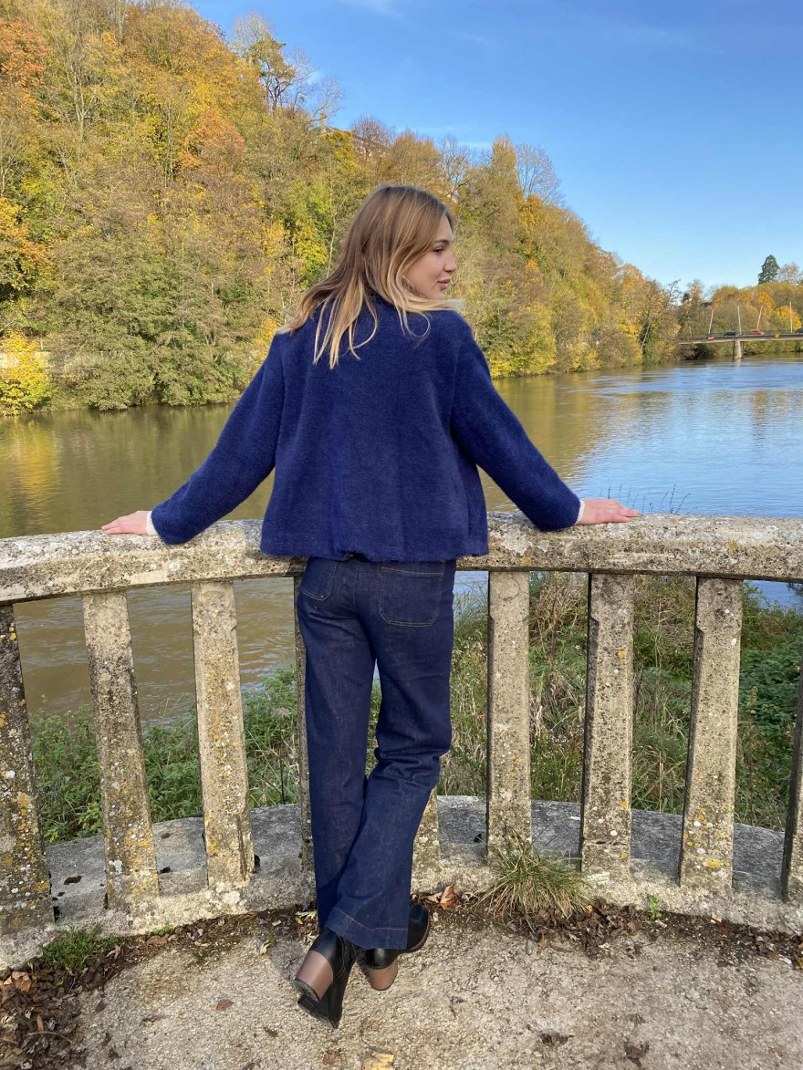 Veste Vivi Mode bleu foncé| Marina & Paloma