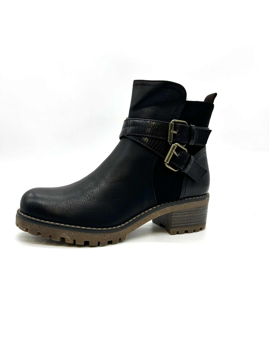 Bottine Hiver Lady Glory femme noire | Marina & Paloma