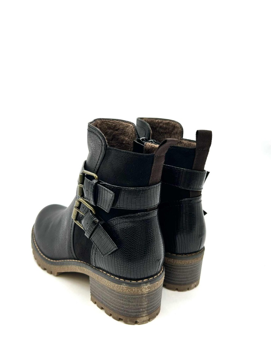 Bottine Hiver Lady Glory femme noire | Marina & Paloma