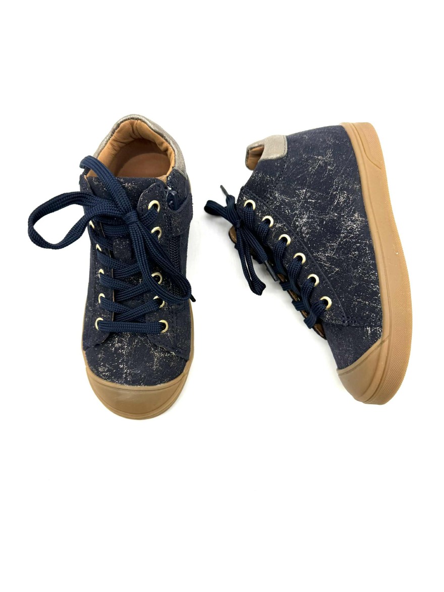 Chaussure Bellamy Indra Bleu Marine | Baskets Urbaines | Marina & Paloma