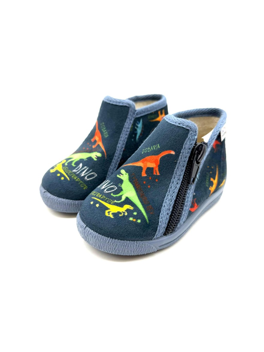 Chausson Bellamy Tela | Dinosaures et aventure | Marina & Paloma