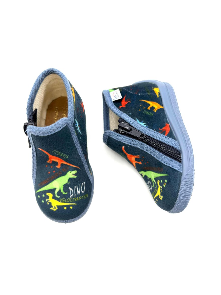 Chausson Bellamy Tela | Dinosaures et aventure | Marina & Paloma