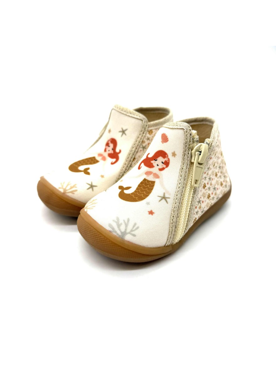 Chausson Enfant Perine Bellamy | Univers marin enchanteur | Marina & Paloma