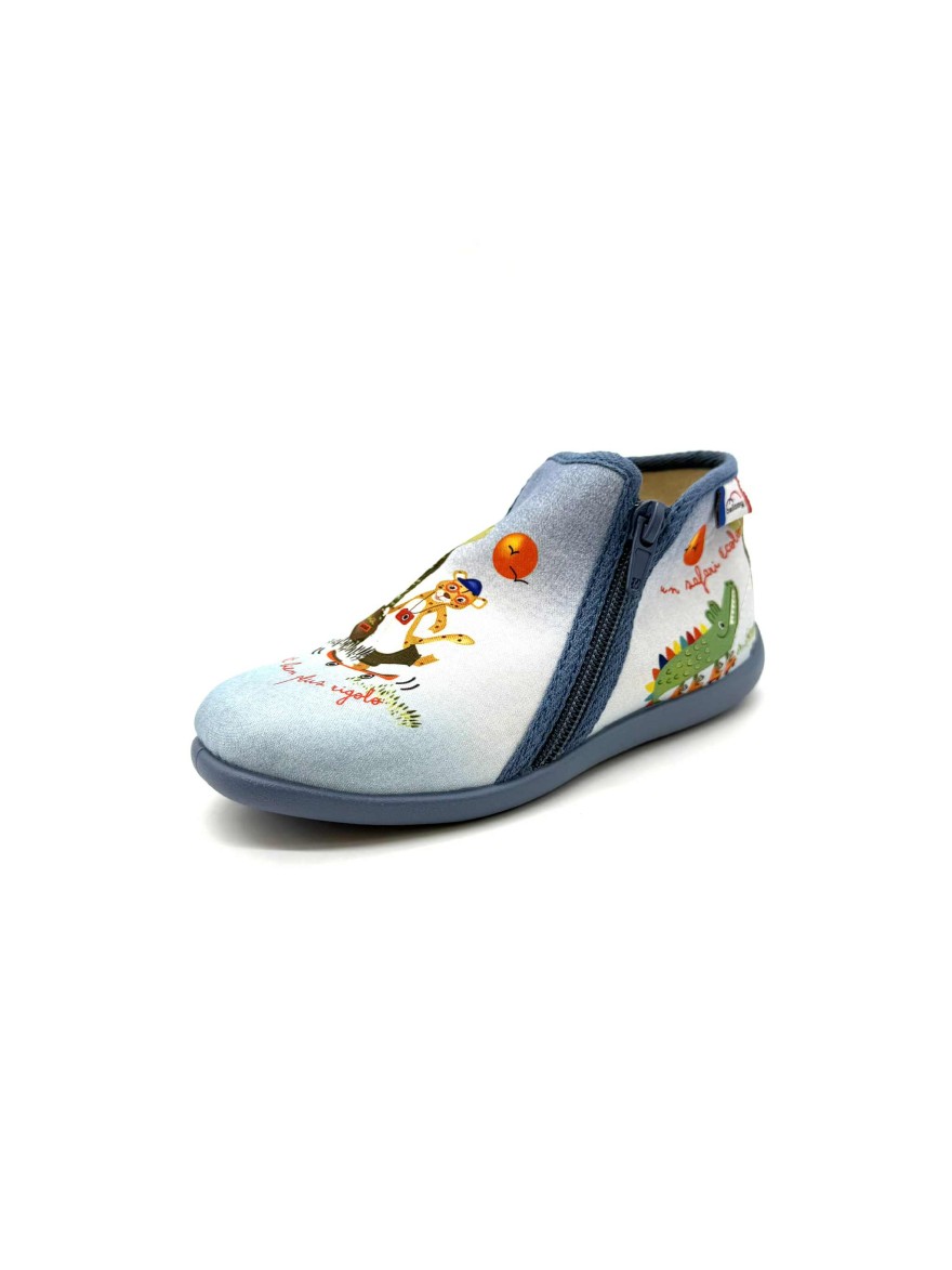 Chausson Bellamy Nohan Garçon | Jungle & Animaux Rigolos | Marina & Paloma
