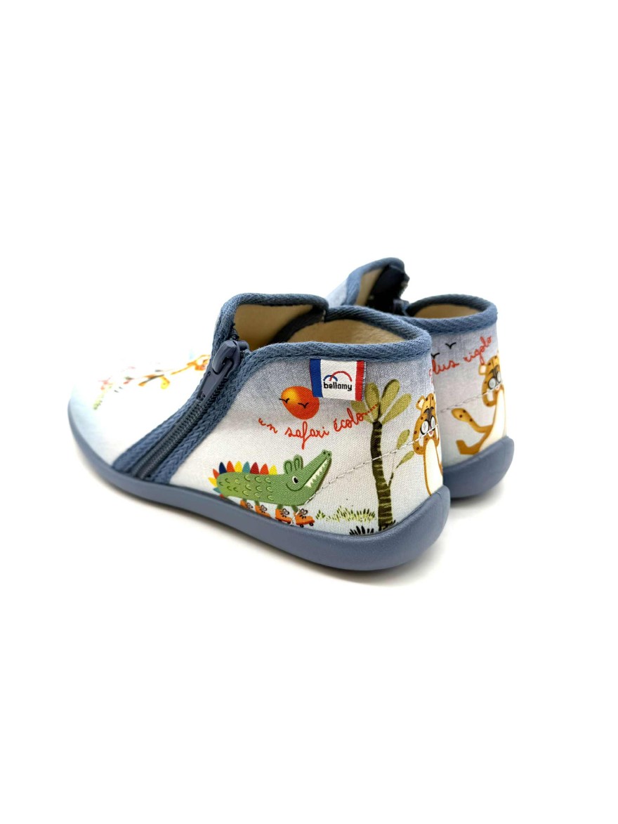 Chausson Bellamy Nohan Garçon | Jungle & Animaux Rigolos | Marina & Paloma