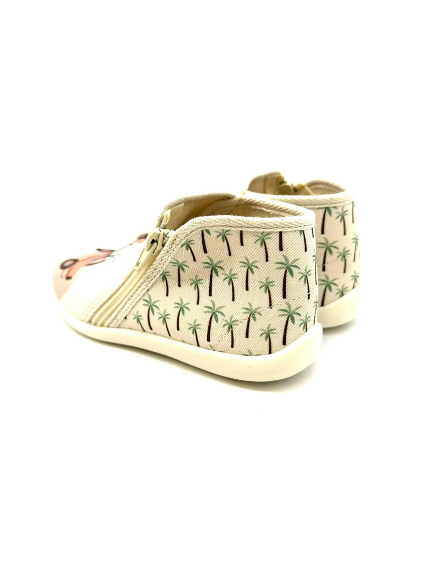 Chausson Bellamy Pong Garçon | Singe & Jungle Tropicale | Marina & Paloma