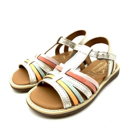 Nu pied fille Bellamy Glis pastel et raffiné | Marina & Paloma