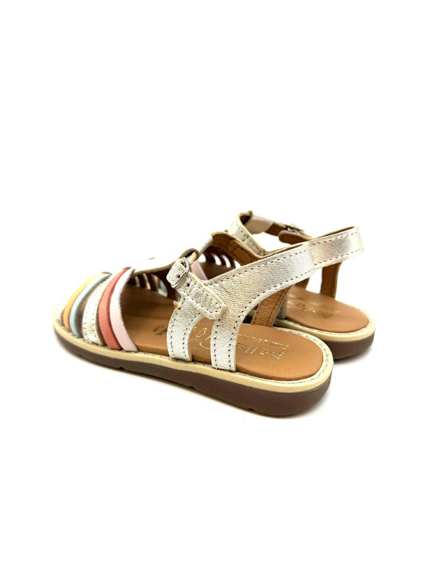 Nu pied fille Bellamy Glis pastel et raffiné | Marina & Paloma