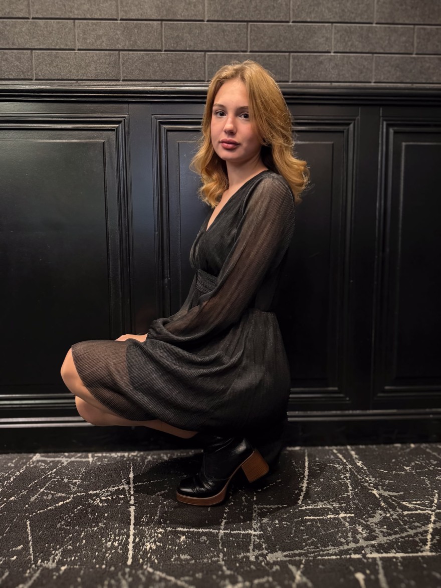 Robe Maelle Fête Curvy Robe femme | Marina & Paloma – Doré éclatant