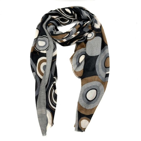 Foulard Hiver Fantaisie | Marina & Paloma – Accessoire fluide et moderne