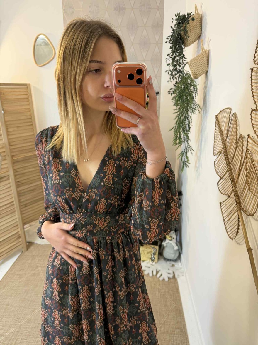 Robe courte bohème chic | Marina & Paloma