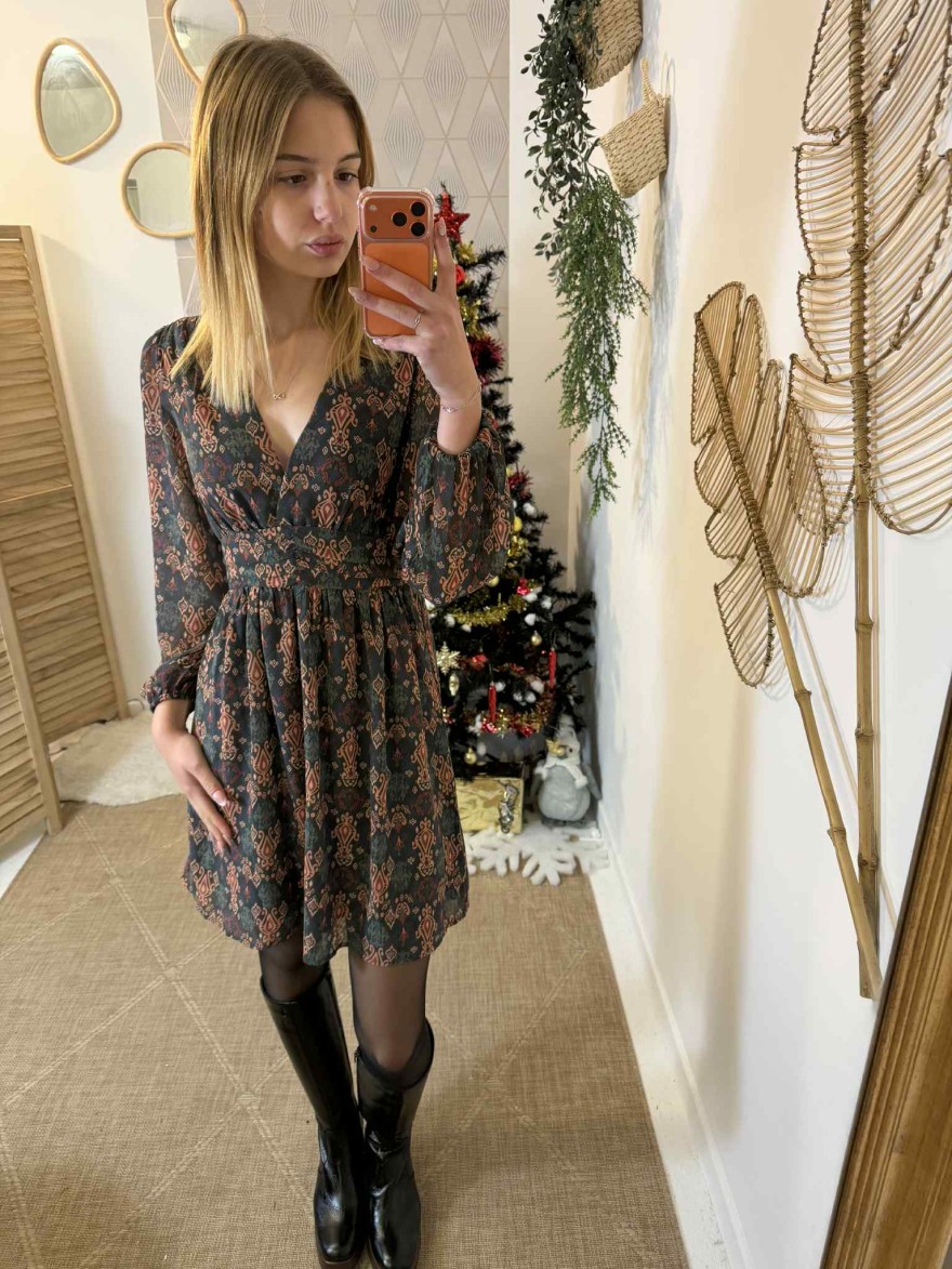Robe courte bohème chic | Marina & Paloma
