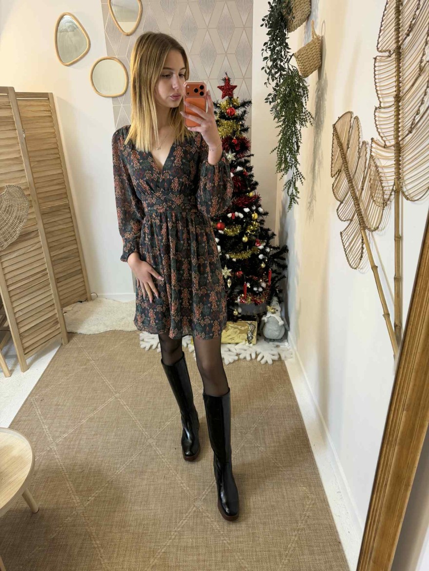 Robe courte bohème chic | Marina & Paloma