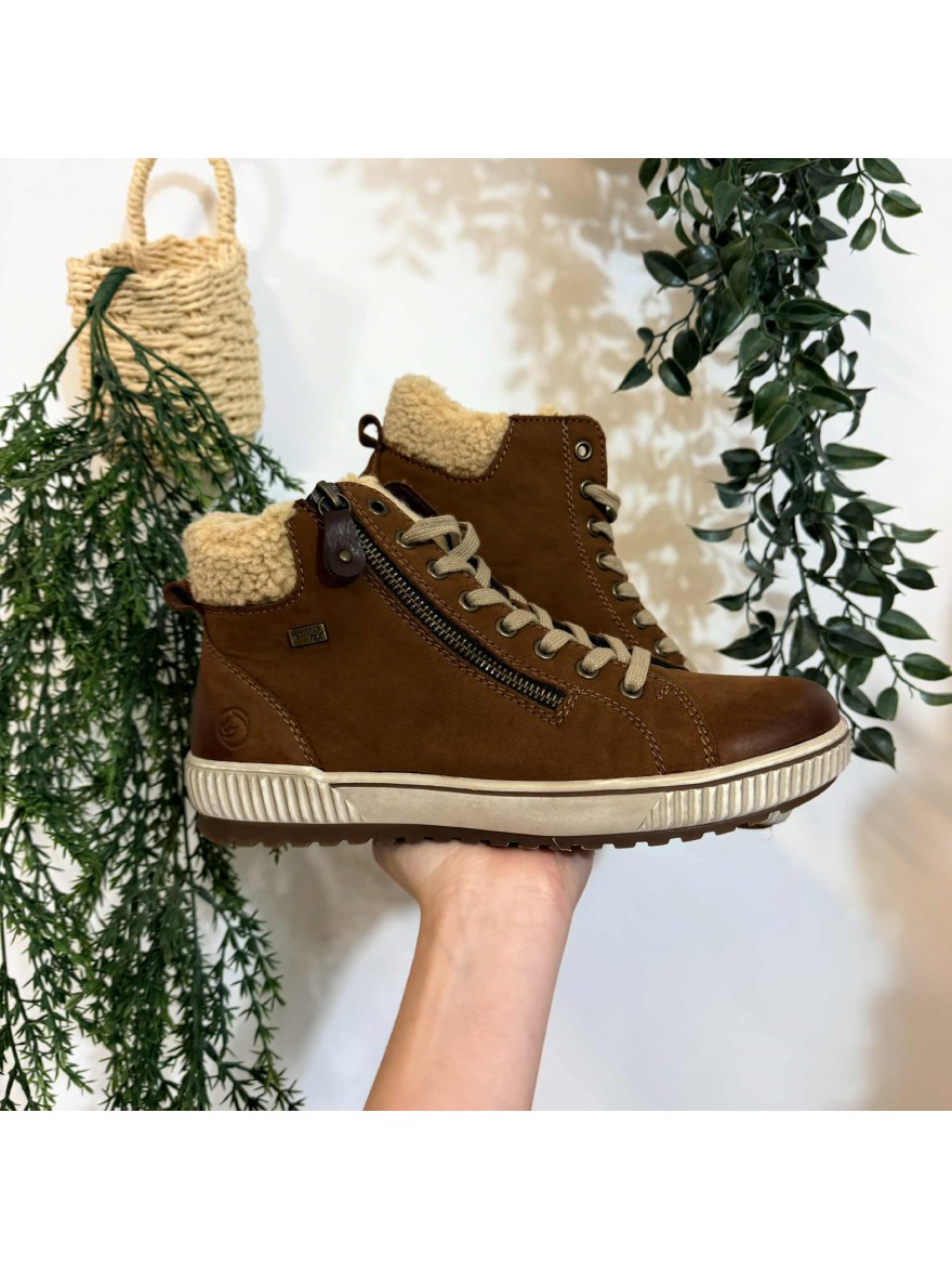 Basket Remonte D0770-22 camel montante | Marina & Paloma