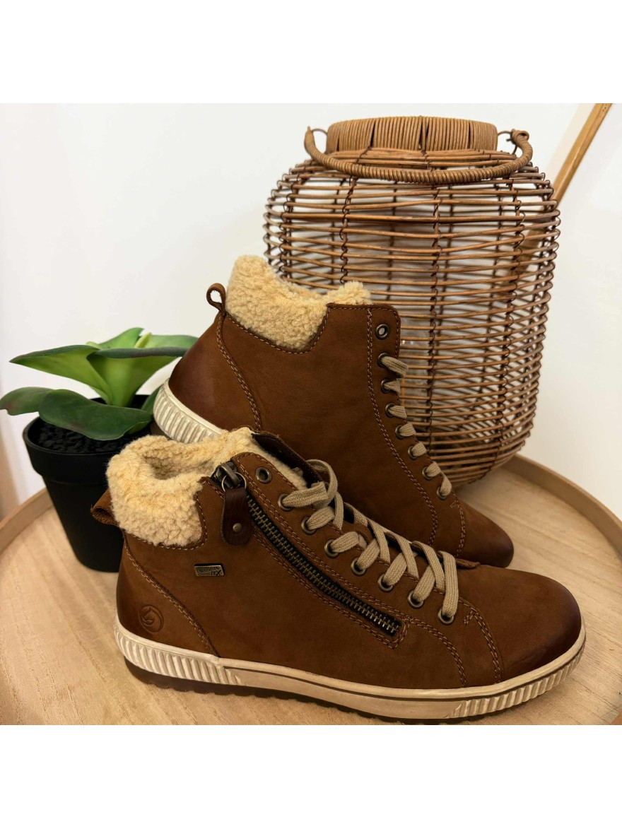 Basket Remonte D0770-22 camel montante | Marina & Paloma