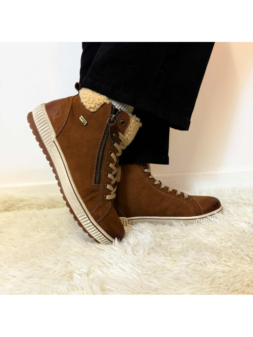 Basket Remonte D0770-22 camel montante | Marina & Paloma