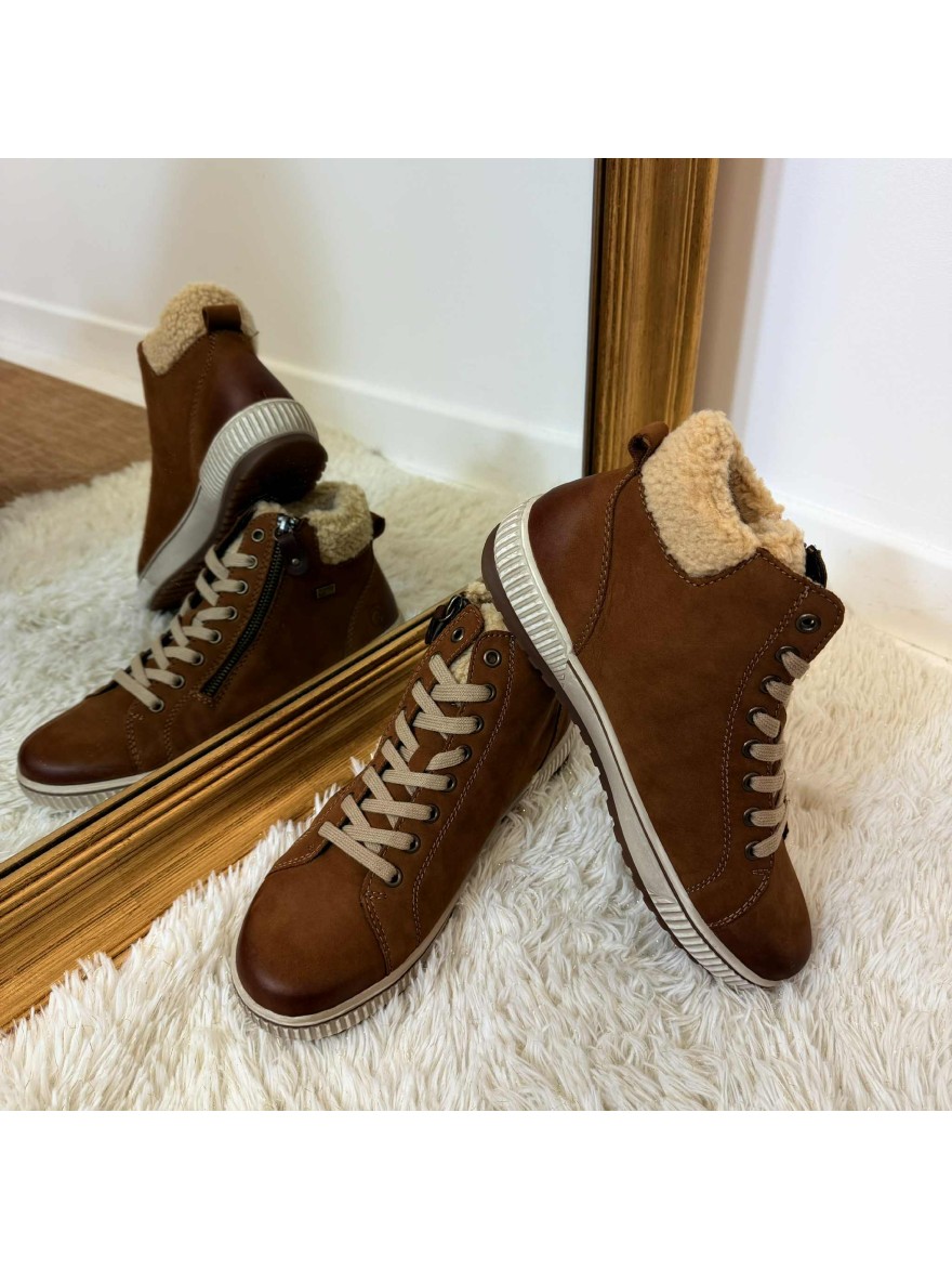 Basket Remonte D0770-22 camel montante | Marina & Paloma