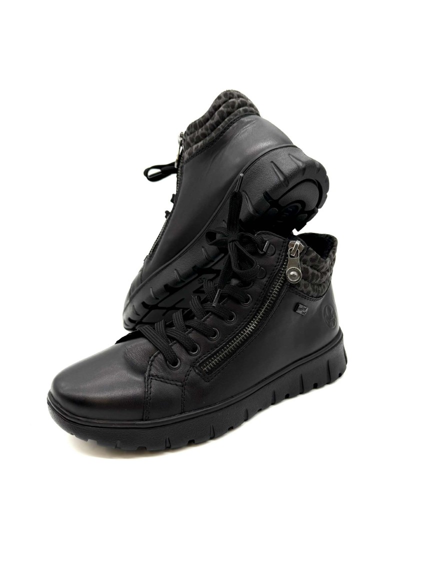 Basket Rieker N1305-00 – Confort & Adhérence Noire | Marina & Paloma
