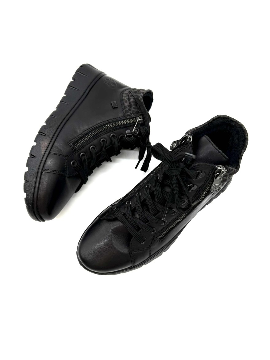 Basket Rieker N1305-00 – Confort & Adhérence Noire | Marina & Paloma