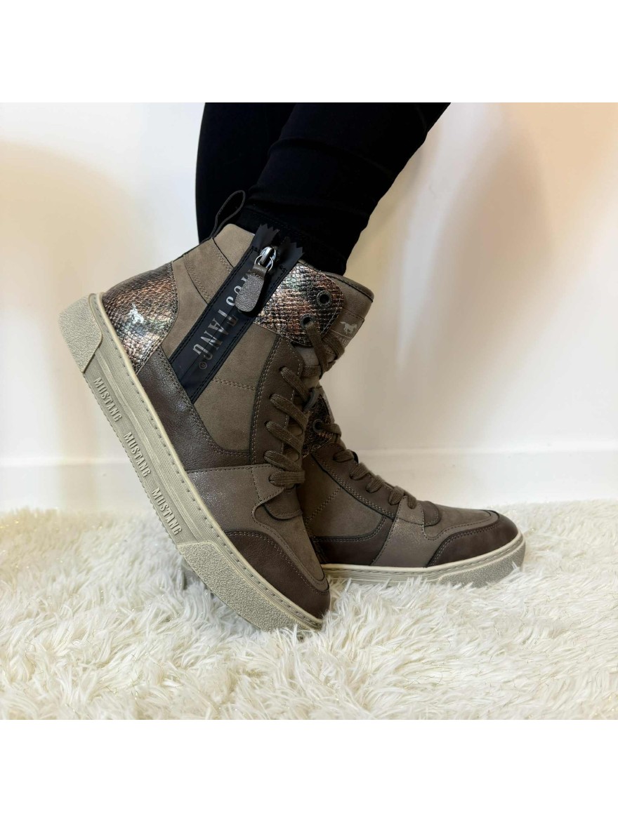 Basket Montante Mustang -50% | Marina & Paloma