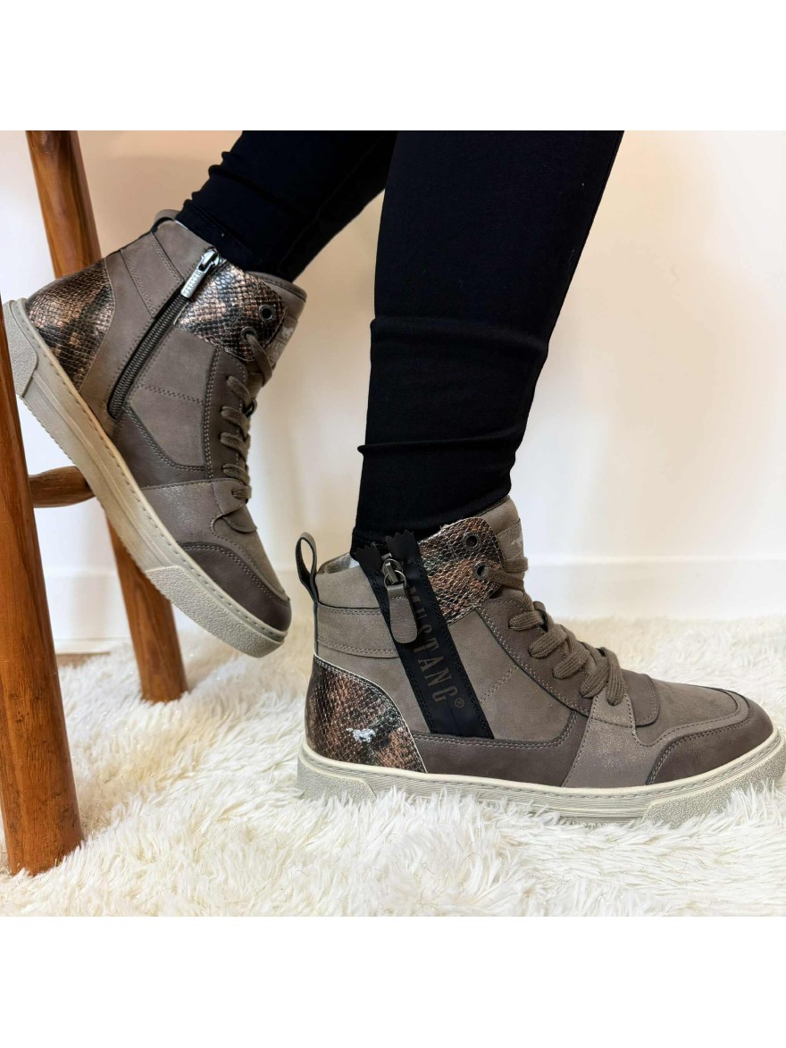 Basket Montante Mustang -50% | Marina & Paloma