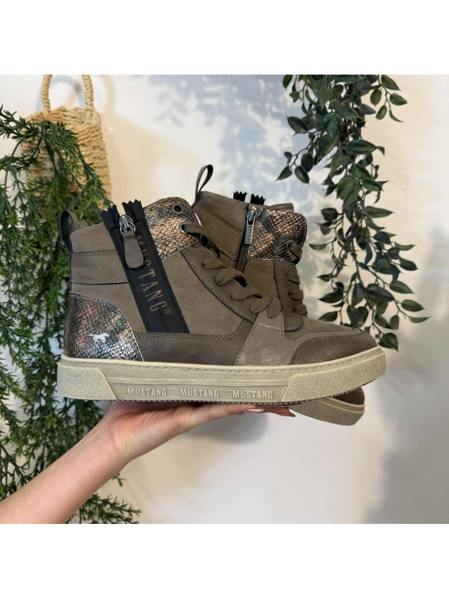 Basket Montante Mustang -50% | Marina & Paloma