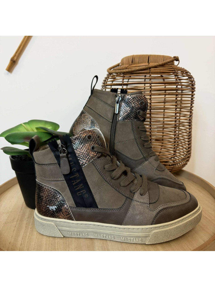 Basket Montante Mustang -50% | Marina & Paloma