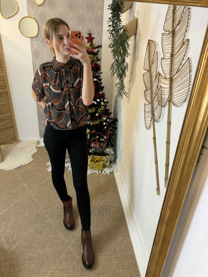 Bottine Chelsea Mustang Marron -50% | Marina & Paloma