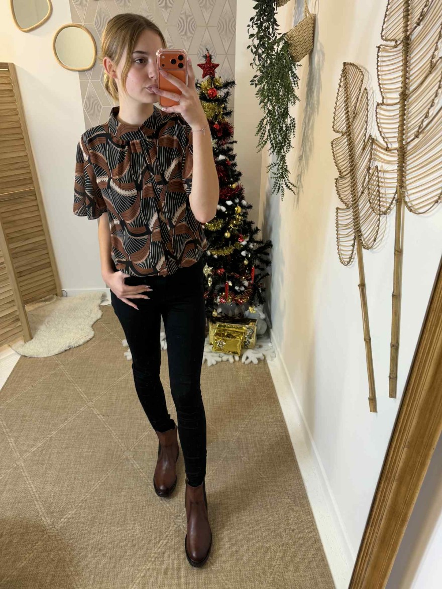 Pantalon Slim Noir Femme – Silhouette Élancée | Marina & Paloma