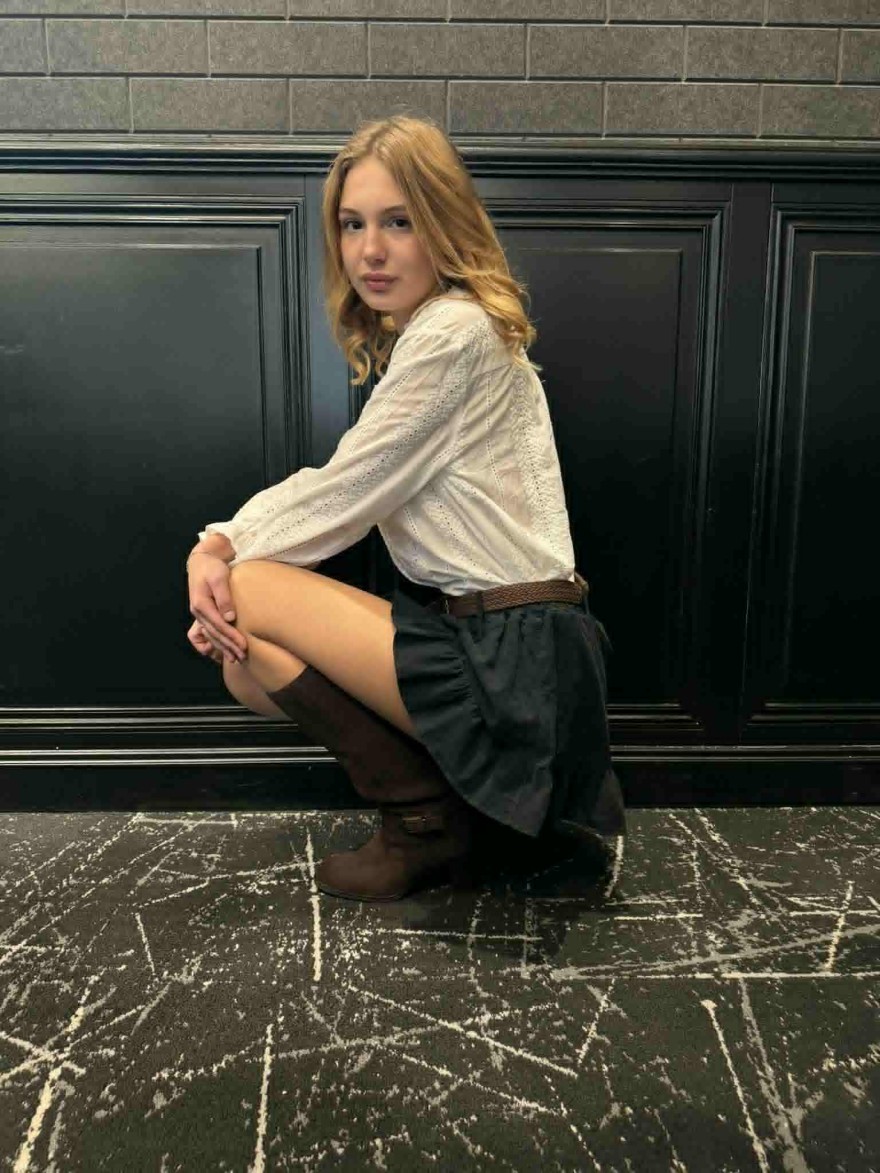 Jupe Short Velour