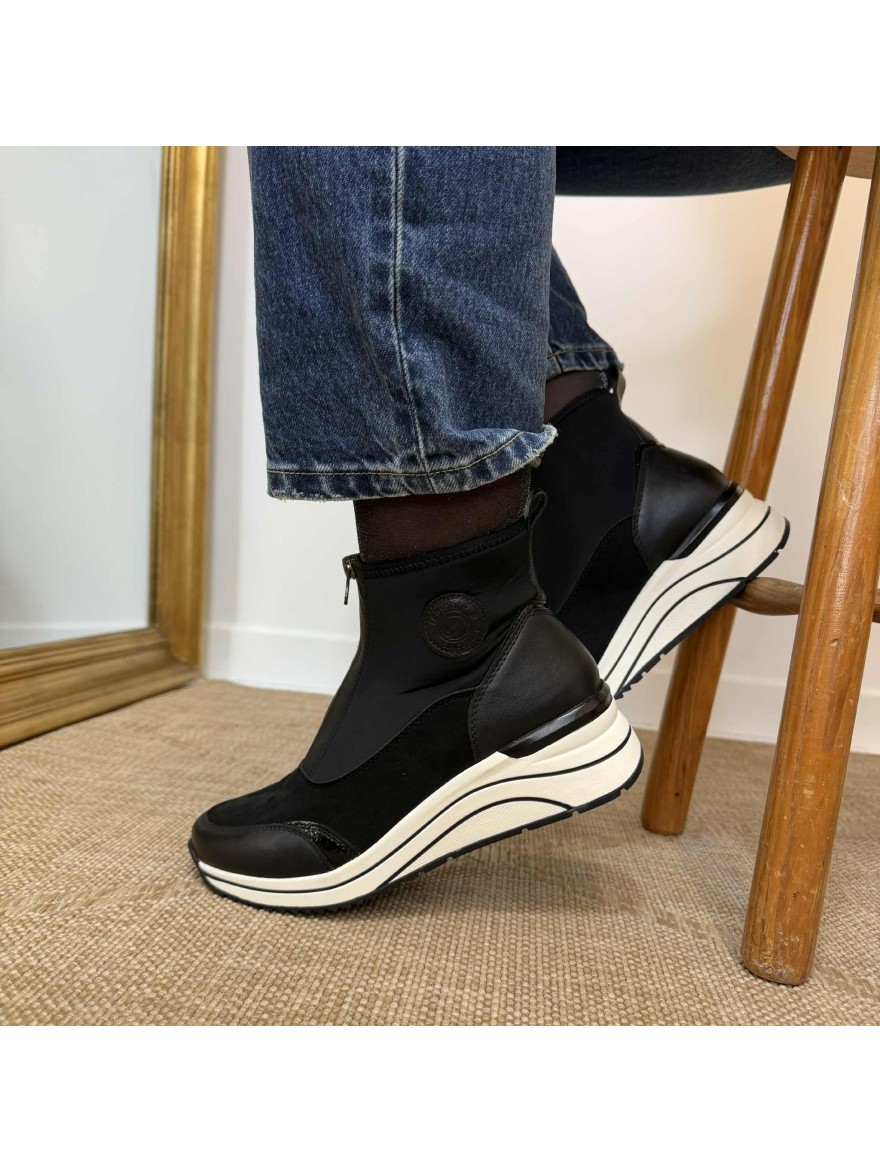Basket Stretch Remonte D0T78-02 Noir | Marina & Paloma