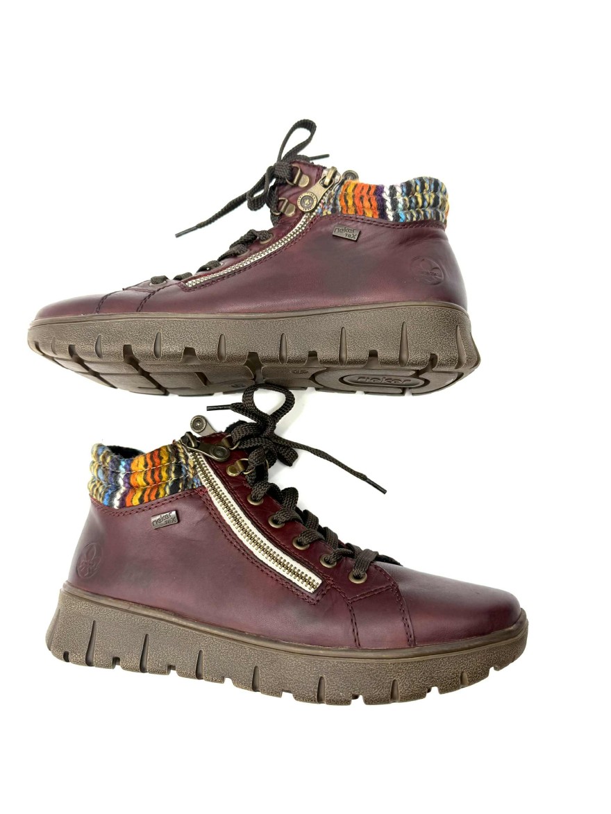 Basket montante Rieker N1305-35 bordeaux | Marina & Paloma