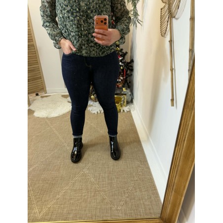 Jean Skinny Nina Carter Bleu Foncé Élégant | Marina & Paloma