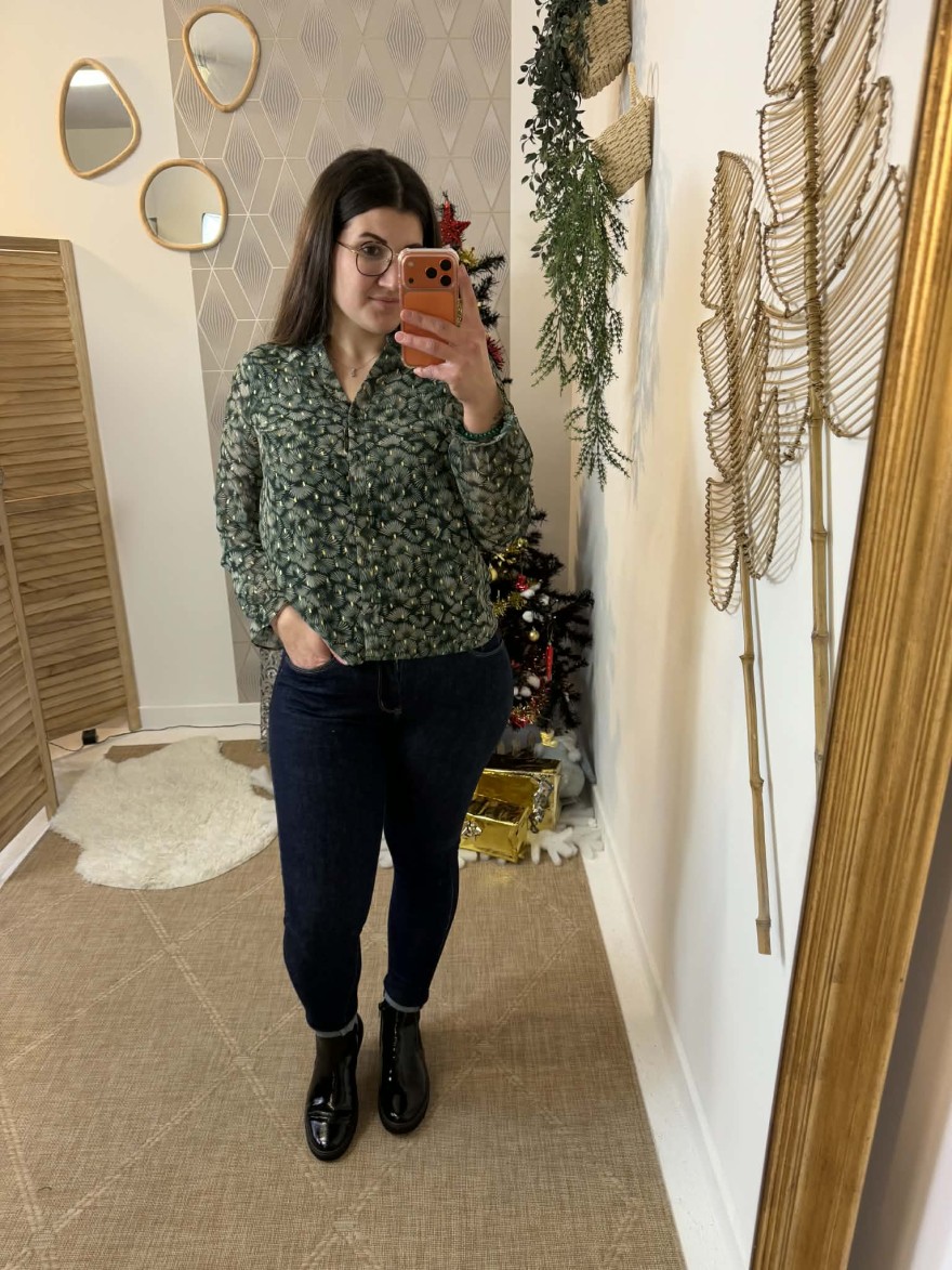 Jean Skinny Nina Carter Bleu Foncé Élégant | Marina & Paloma