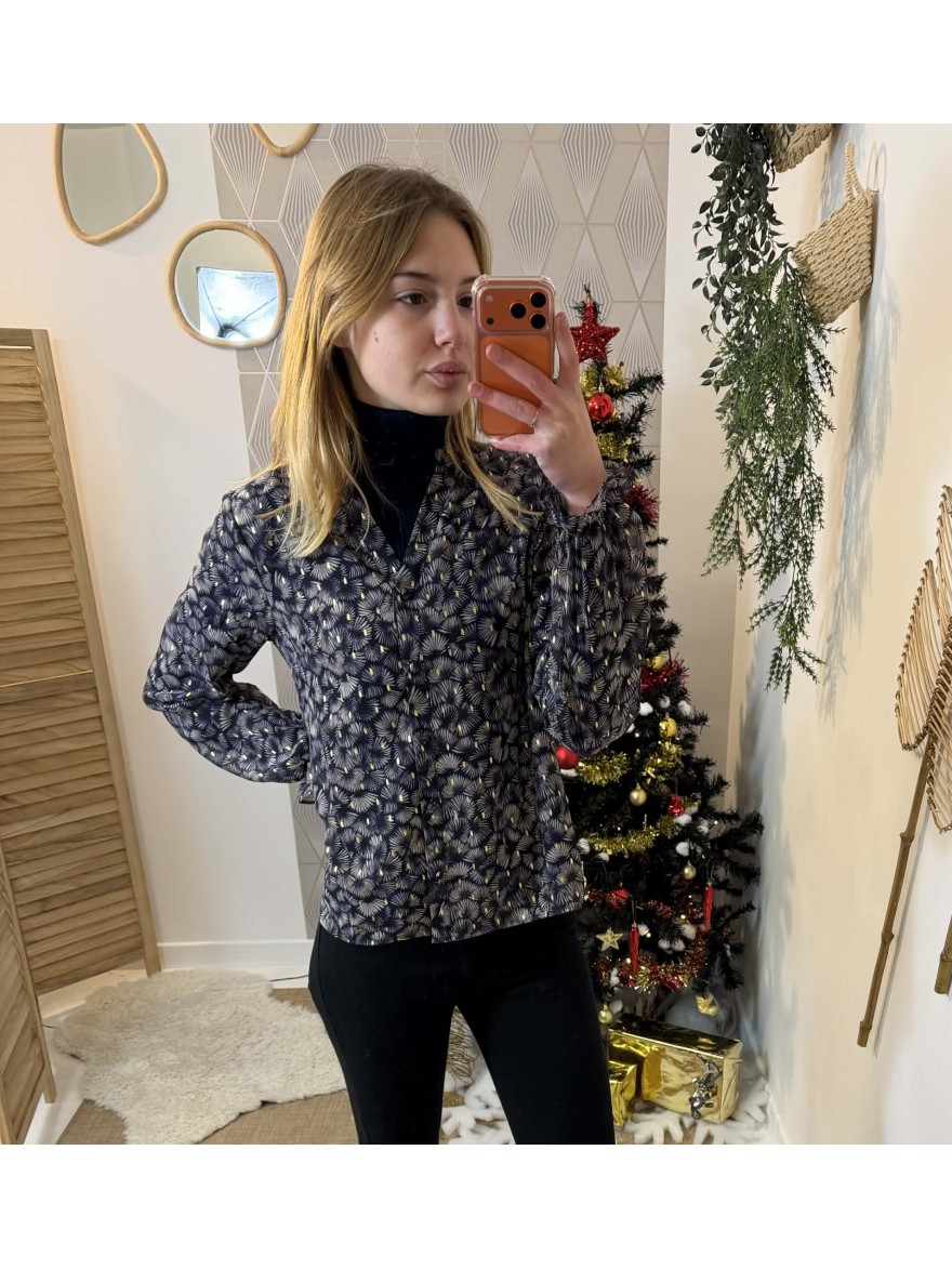 Sous-pull noir col montant seconde peau femme | Marina & Paloma