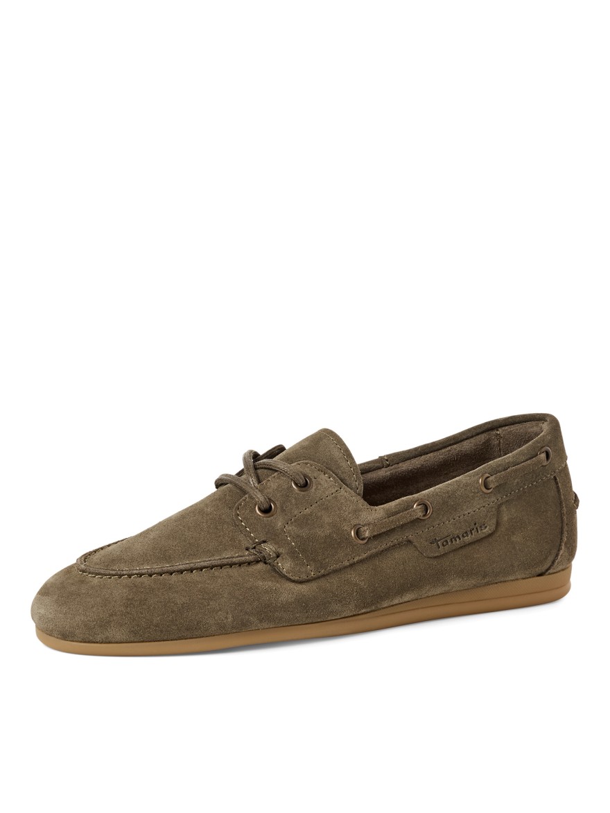 Mocassin Tamaris 23602 Kaki Taupe en promo | Marina & Paloma