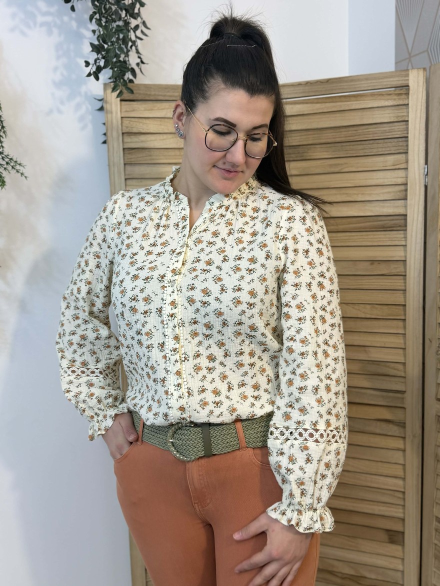 Ceinture Femme Tressée Kaki | Marina & Paloma