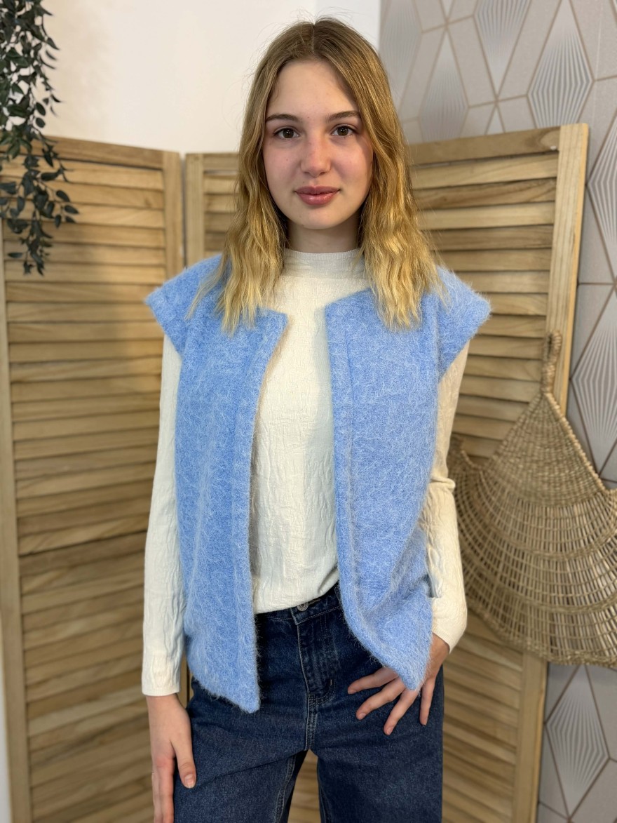 Gilet sans manche Kilky 36-40 léger et facile | Marina & Paloma