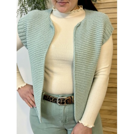 Sous Pull Kilky Maille Fine Côtelée & Finitions Volantées | Marina & Paloma
