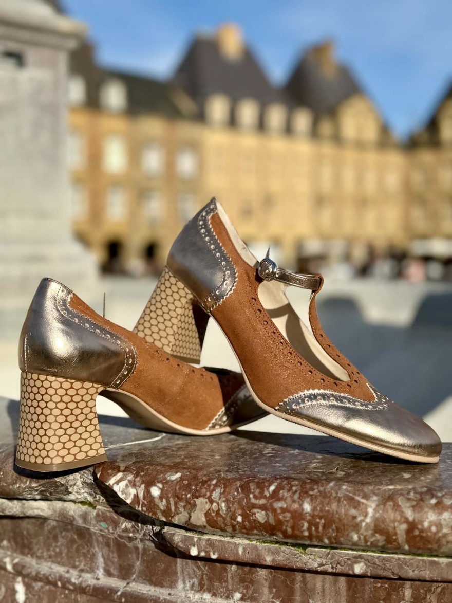 Escarpin Dorking Daci D9677 Champagne | Marina & Paloma