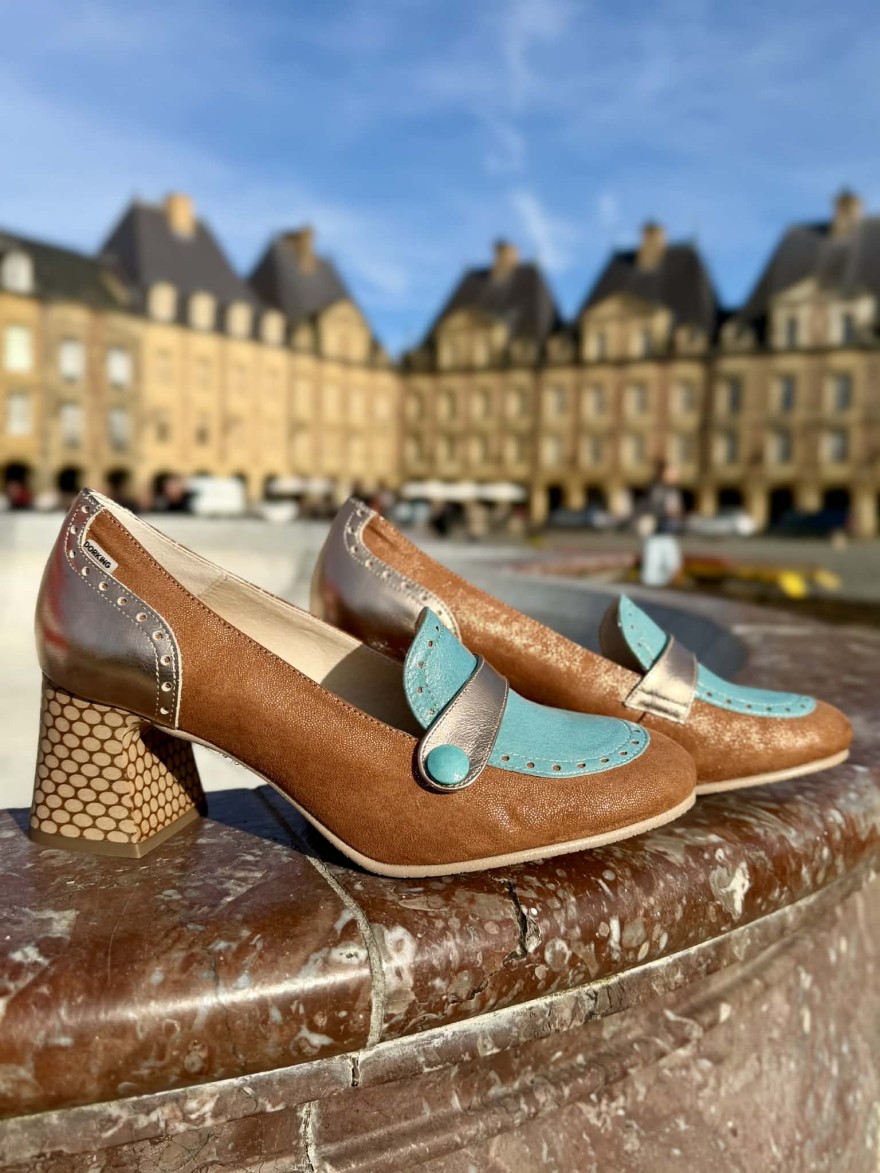 Mocassin Dorking Daci D9676 Camel | Marina & Paloma