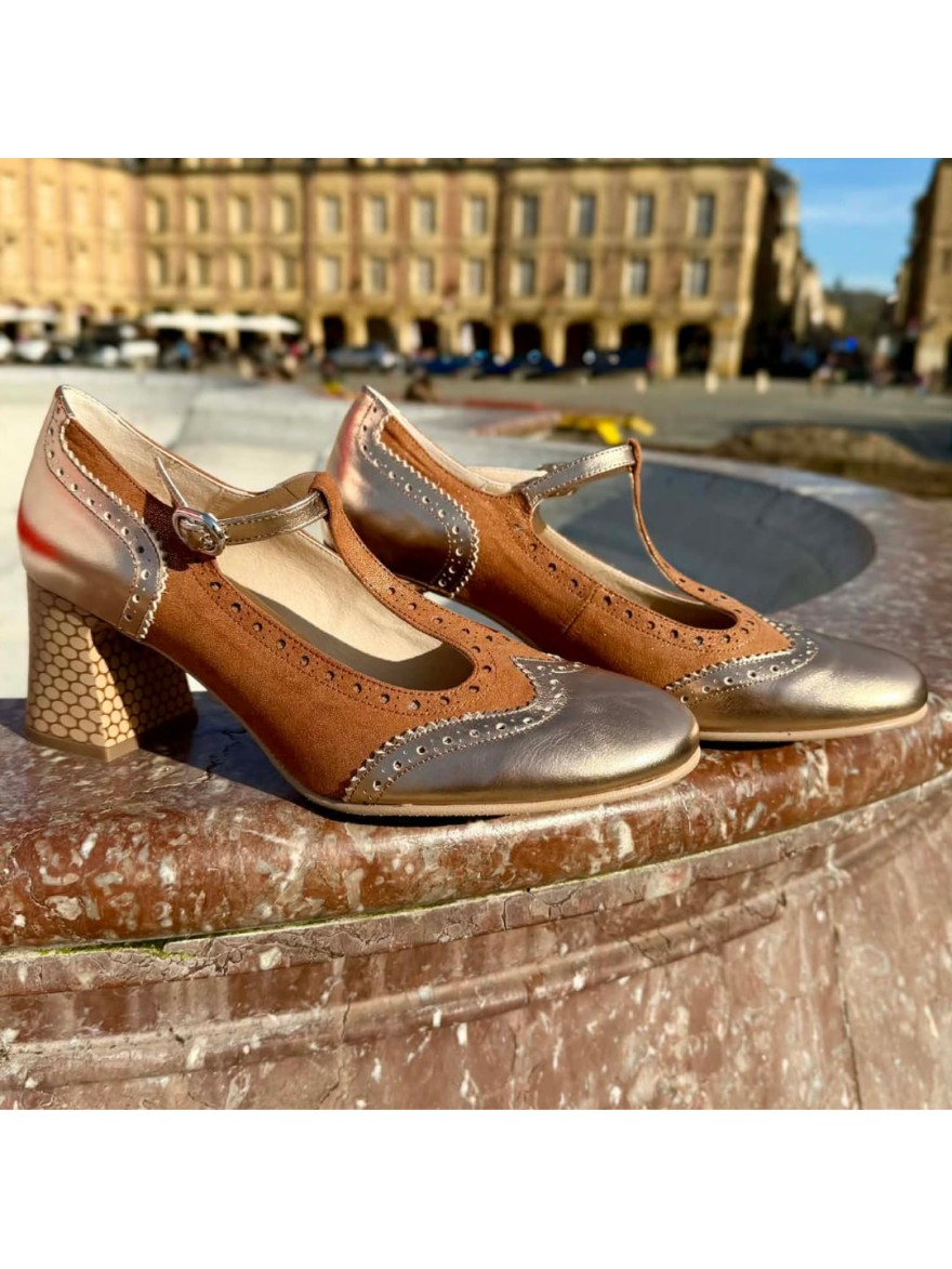 Escarpin Dorking Daci D9677 Champagne | Marina & Paloma